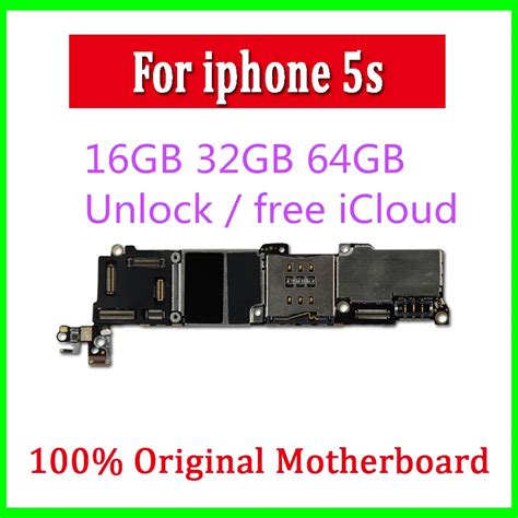 32gb For Iphone 5s Mainboard With Chips 100 Original Unlocked For