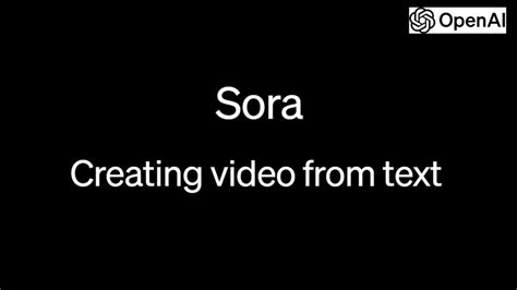 OpenAI unveils ‘Sora’ text-to-video AI model