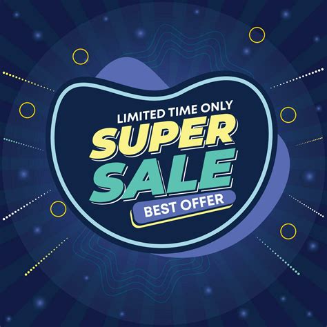 Flash Sale Discount Banner Template Promotion Posts Super Sale Banner