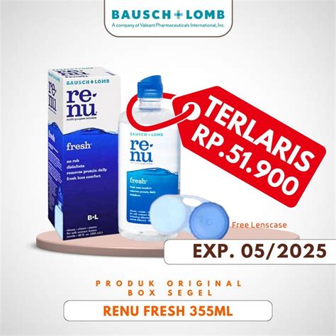 Jual AIR SOFTLENS RENU FRESH 355 ML BAUSCH AND LOMB Shopee Indonesia