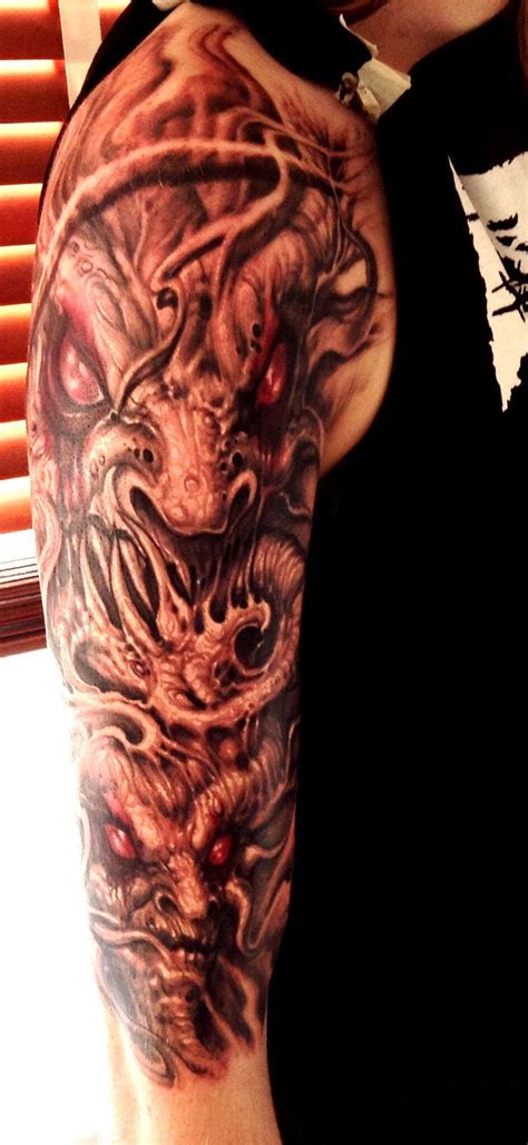 De 25+ bedste idéer inden for Demon tattoo på Pinterest