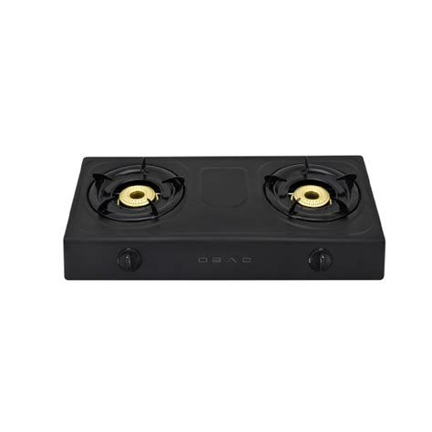 Obac 2 Burner Table Top Gas Stove Ob2050bk