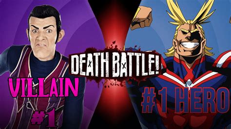 Robbie Rotten (Lazy Town) Vs. All Might (MHA/BNHA) : r/DeathBattleMatchups