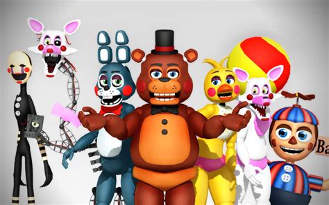 Mmd Five Nights At Freddys 2 Mmdsatoshi By Dashiestudios On Deviantart