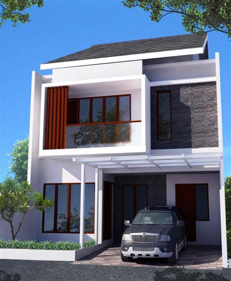 30 Desain Rumah Ukuran 6x10 Elegan Terbaru Desain Id