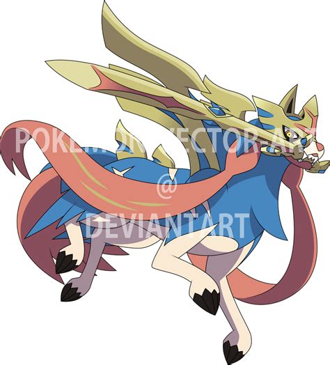 Zacian Vector by Pokemon-Vector-Art on DeviantArt