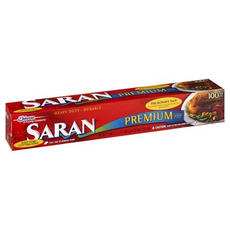 Saran Premium Heavy Duty Plastic Wrap Shop Foil And Plastic Wrap At H E B