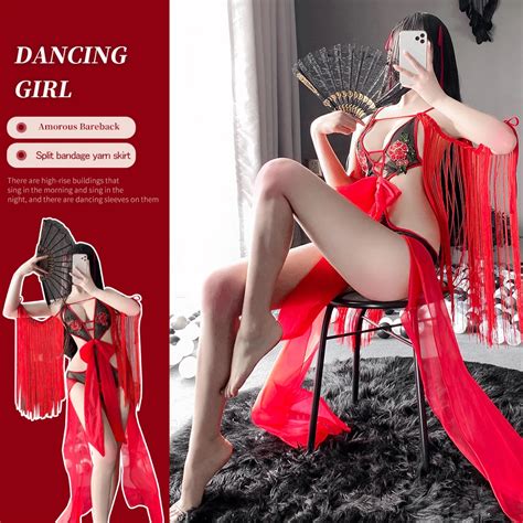Autumn New Sexy Lingerie Sexy Dancer Suit One Piece Passion Temptation Cosplay Comics Sweet And
