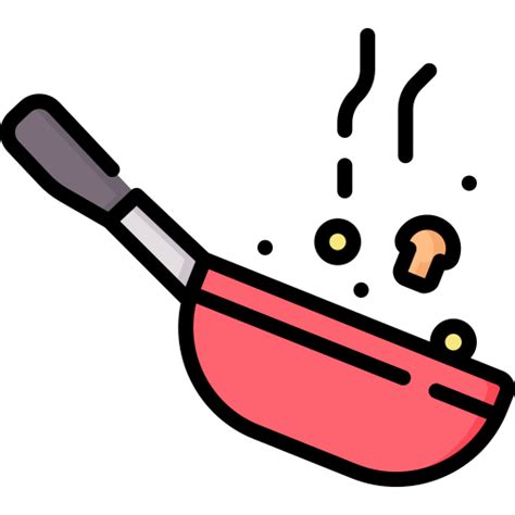 Frying Pan Special Lineal Color Icon