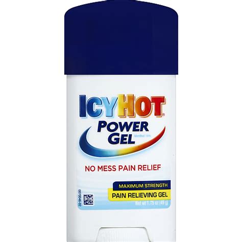 Icy Hot Power Gel Maximum Strength Pain Relieving Gel Buehler S