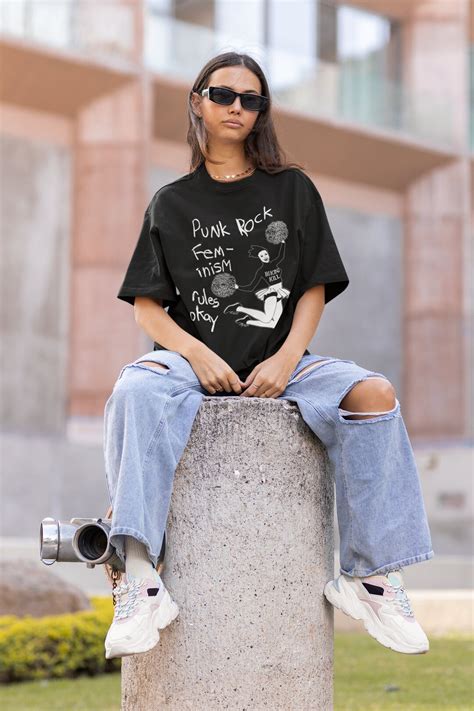 Bikini Kill Punk Rock Feminism Rules Okay Colors Tshirt Etsy