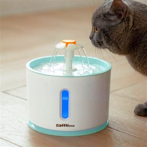 Taffhome Tempat Minum Kucing Air Mancur Original Dispenser Fountain