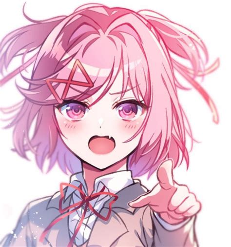 Natsuki Literature Club Female Anime Anime