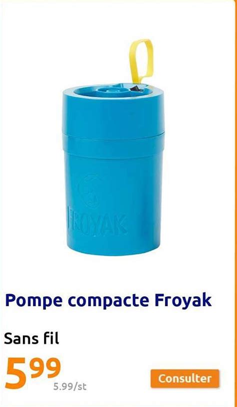 Promo Pompe Compacte Froyak Chez Action Icatalogue Fr