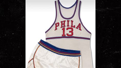 Wilt Chamberlain Rookie Uniform From '59 Season Sells For $1.79 Million!!