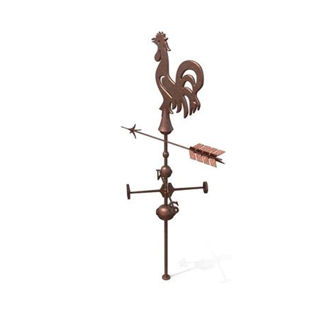 Classic Rooster Weathervane 3d Envato Elements