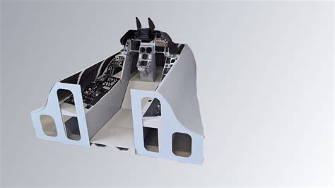 FULL F16 Cockpit Shell, Without Ejection Seat – Airframe Lab