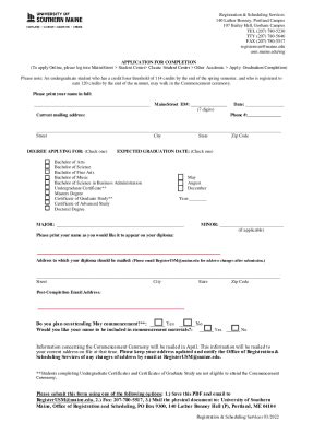 Fillable Online Usm Maine SECTION 1 AFFIDAVIT Template In MS Word