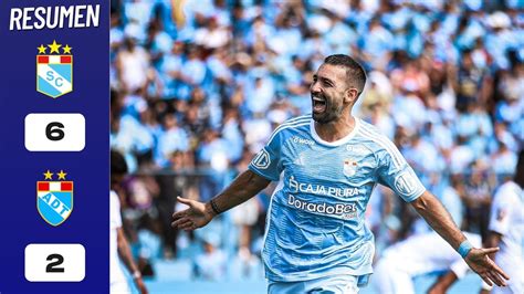 Sporting Cristal Vs ADT 6 2 Resumen Y Goles COMPLETO Apertura Liga