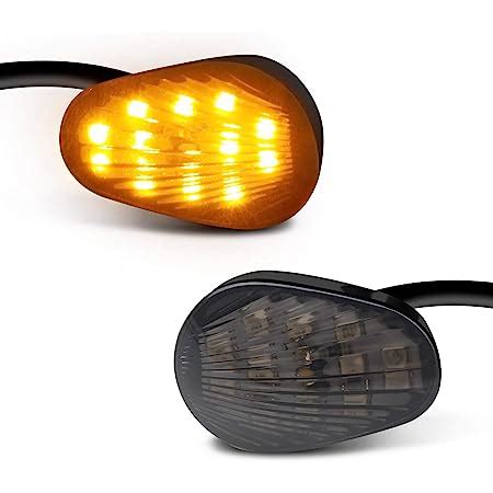 Amazon Pcs Amber Led Turn Signal Indicator Light Lamp Flush