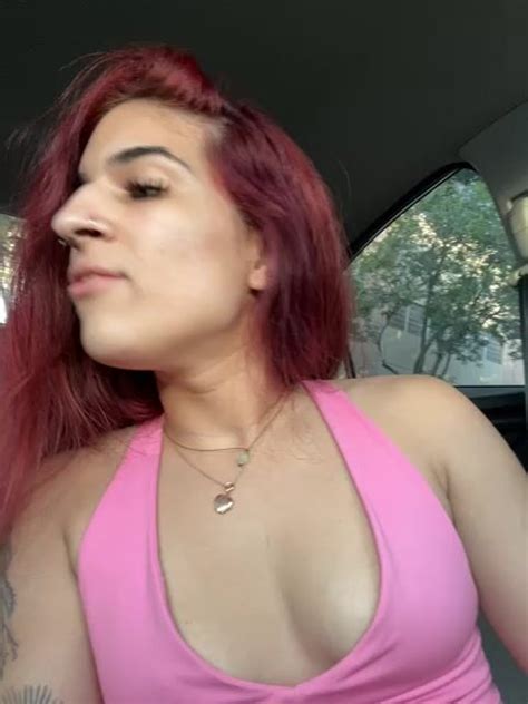 Latina Public Squirt In Car
