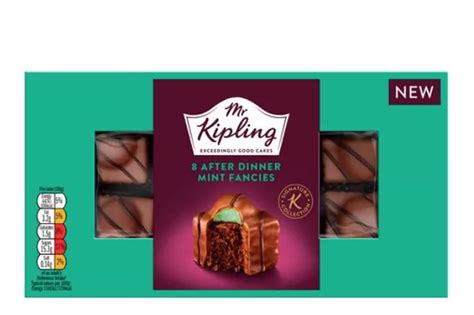 Tesco Launches New Mr Kipling Mint Chocolate Fancies Daily Star