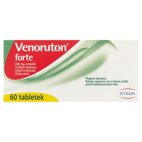 Venoruton forte - na żylaki, na obrzęk nóg