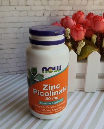 Отзыв пиколинат цинка 50мг Now Foods - хорошее усвоение: albionka ...