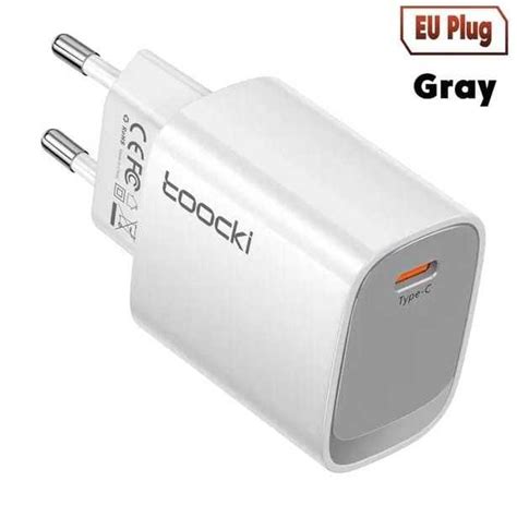 Adaptador Tomada Fonte Toocki W Para Iphone Celular Carregamento