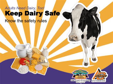 Keep Dairy Safe Adults Need Dairy Too