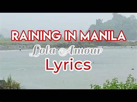 Raining In Manila Lola Amour Lyrics Raininginmanila Lolaamour Opm