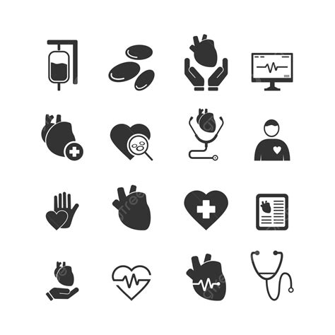 Medical Checkup Vector Hd PNG Images Heart Medical Checkup Vector Icon