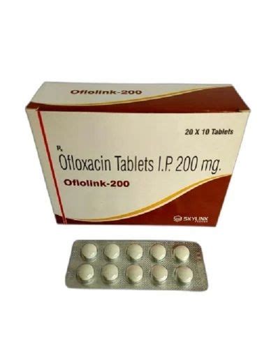 Ofloxacin 200 Mg Tablets Medicine Grade Prescription Required For