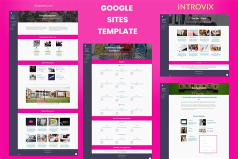 Free Google Sites Templates For Education Get Started Today