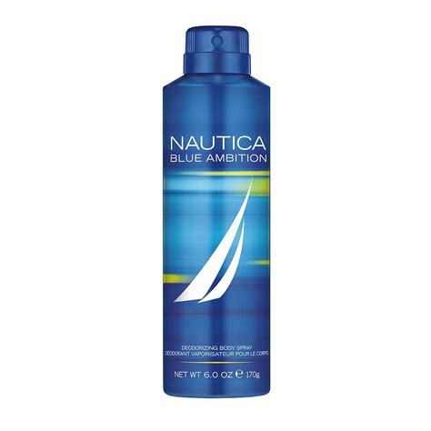 Amazon.com: Nautica Blue Ambition Deo Body Spray 6 fl oz (Pack of 1 ...