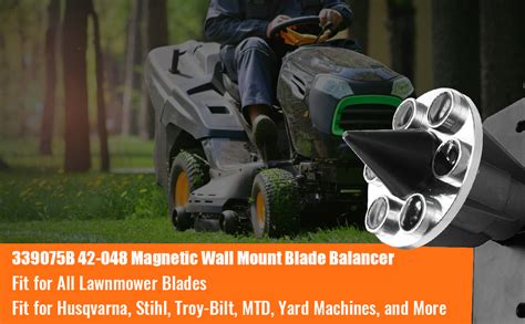 Imachoice 339075b Magnetic Wall Mount Lawn Mower Blade