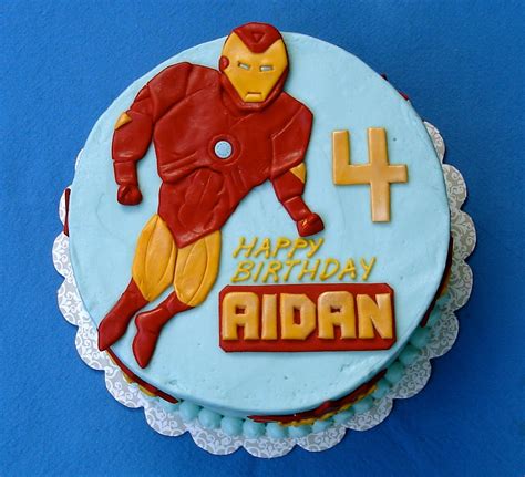 Susana's Cakes: Iron Man Birthday Cake