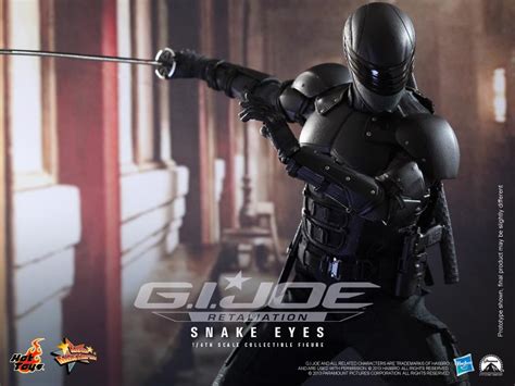 Hot Toys G I Joe Retaliation 1 6th Scale Snake Eyes Images Information HissTank