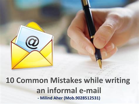 10 common e-mail mistakes | PPT
