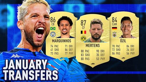 Fifa January Transfers Confirmed Deals Rumours W Mertens