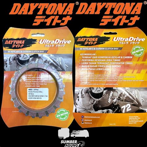 Jual Kampas Kopling Daytona Kevlar Racing All New Cb R Cbr R Sonic