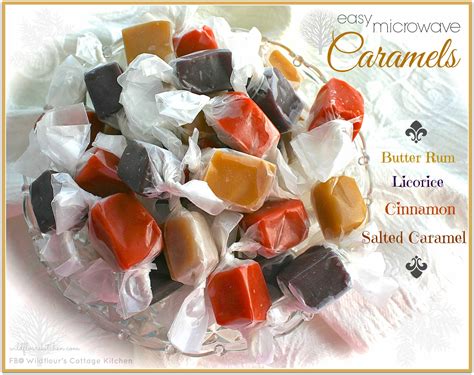 Easy Microwave Assorted Halloween Caramels Butter Rum Licorice