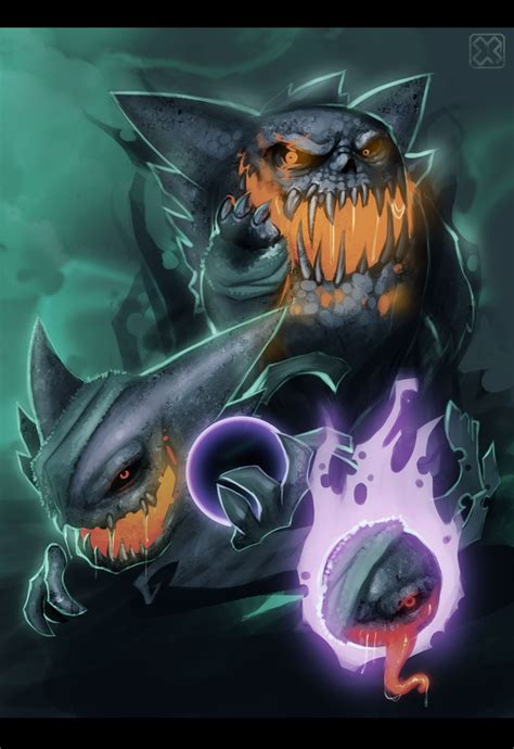 Ghosts By Sangheili117 On Deviantart Ghost Pokemon Pokemon Pokemon Art