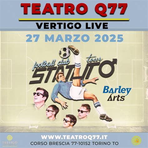 Q77 - Vertigo LIVE - 𝐒𝐚𝐛𝐚𝐭𝐨 1 marzo alle ore 21,15 🎯𝐕𝐄𝐑𝐓𝐈𝐆𝐎 𝐋𝐈𝐕𝐄🎯 vi