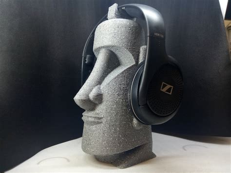 Moai Statue Headphone Rack Easter Island Sculpture Headset Etsy