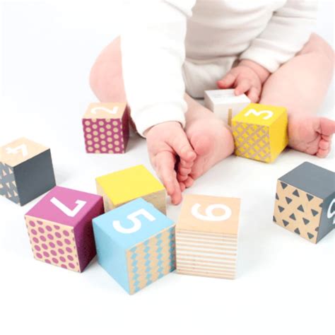 Bigjigs - Wooden Number Blocks - Toy Dubai (Toys MENA LLC)