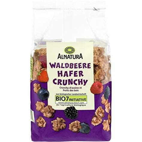 Alnatura Crunchy Avoine Fruits Des Bois Bio Supermarch S Match