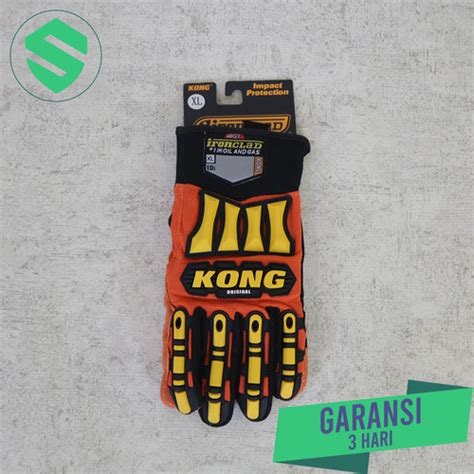 Jual Sarung Tangan Kong L Safety Gloves Ironclad Asli L Ironclad Kong