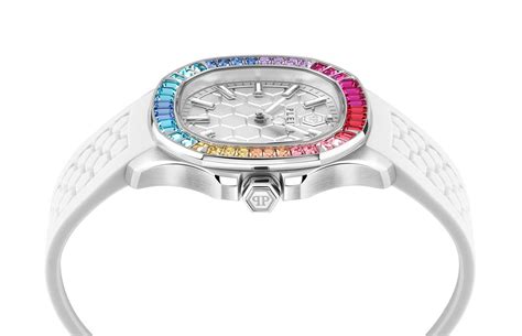 Philipp Plein Spectre Lady Rainbow PWTAA0223 Damen Armbanduhr | Zuhrzeit.de