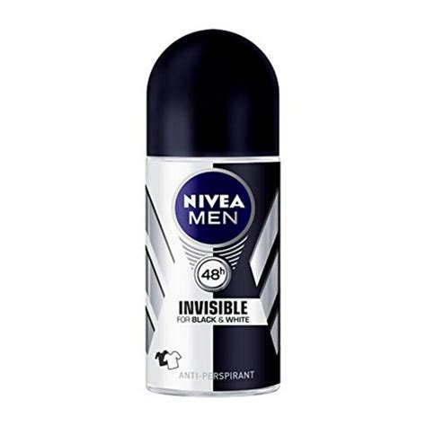 Nivea Men Juodas And Baltas Ivisible Original Dezodorantas Roll On Ml